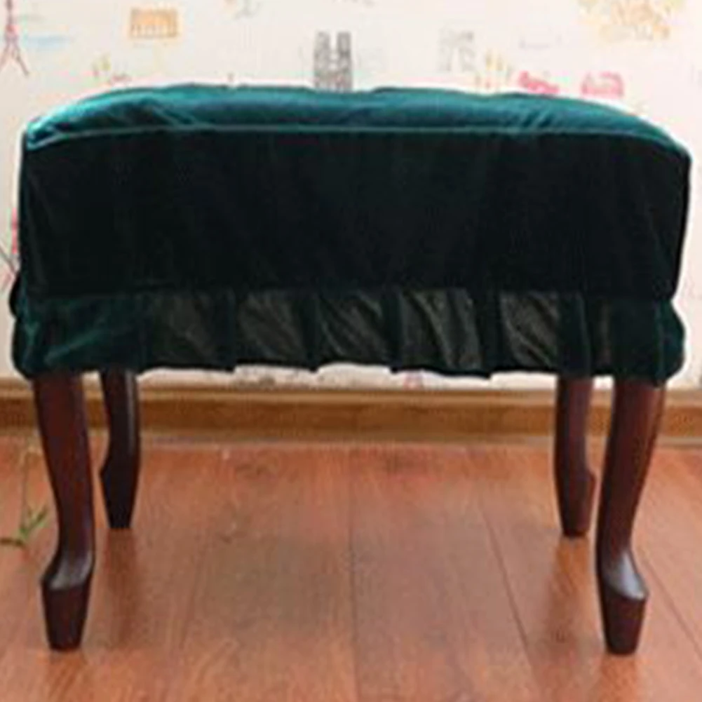 Double Stool Black Slipcovers Emvanv Piano Stool Cover Piano Chair
