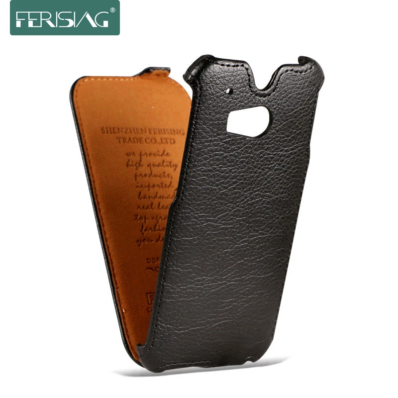 

For HTC One M8 Case Flip Leather Cover For HTC One M8 Lichee Pattern Phone Cases Mobile Phone Bag Ferising Brand P006