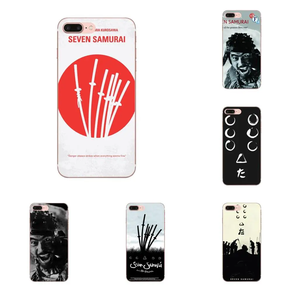 

For Sony Xperia Z Z1 Z2 Z3 Z4 Z5 compact Mini M2 M4 M5 T3 E3 E5 XA XA1 XZ Premium Soft Mobile Shell Seven Samurai