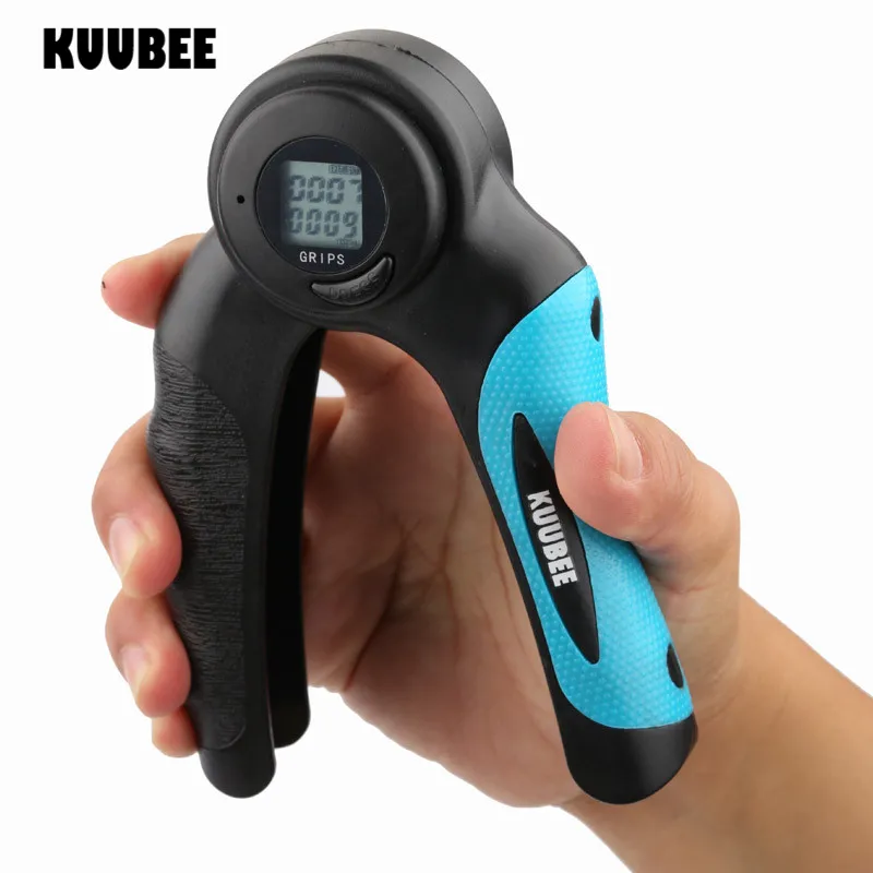 

Dual LCD Hand Grippers Sports Fitness Finger Exerciser Dynamometer Grip Strength Adjustable Strength Calories Hand Grip