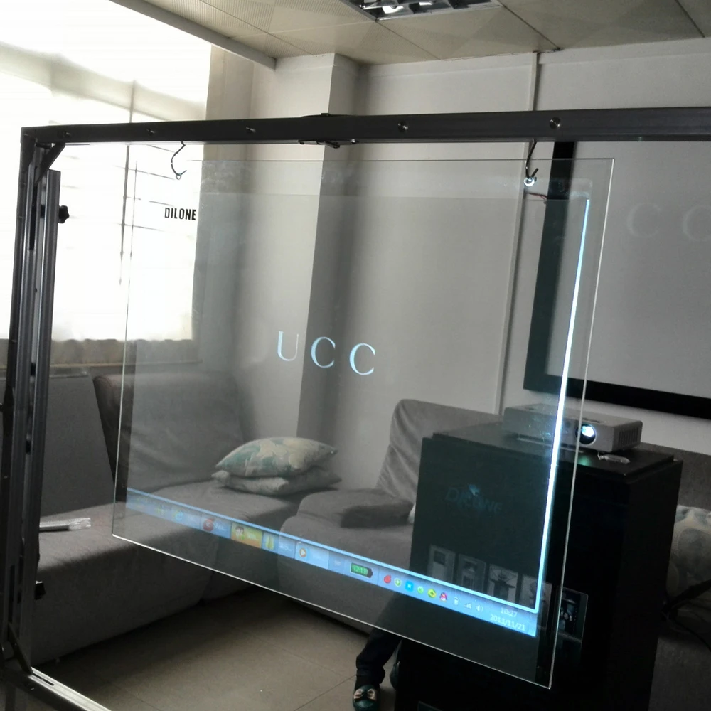 Рекламная голограмма Голографическая задняя клейкая пленка Проекция 3D проектор