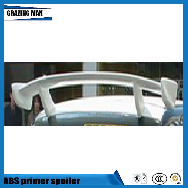 Hot sale ABS Primer Color Universal hatchback car roof spoilerin