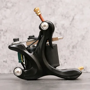 

2018 Explosions Tattoo Machine 10 Warp Coil Light Weight Tattoo Guns For Shader Liner Tattoo machine coil Free shipping 4color