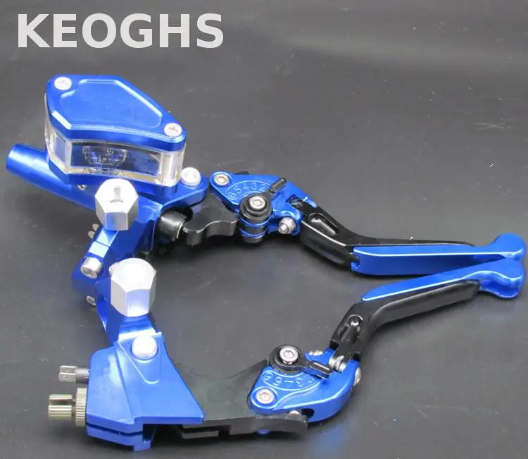 

Keoghs Universal 22mm Brake Master Cylinder And Brake Clutch Lever 12.7mm Folding Extendable For Honda Yamaha Kawasaki Suzuki