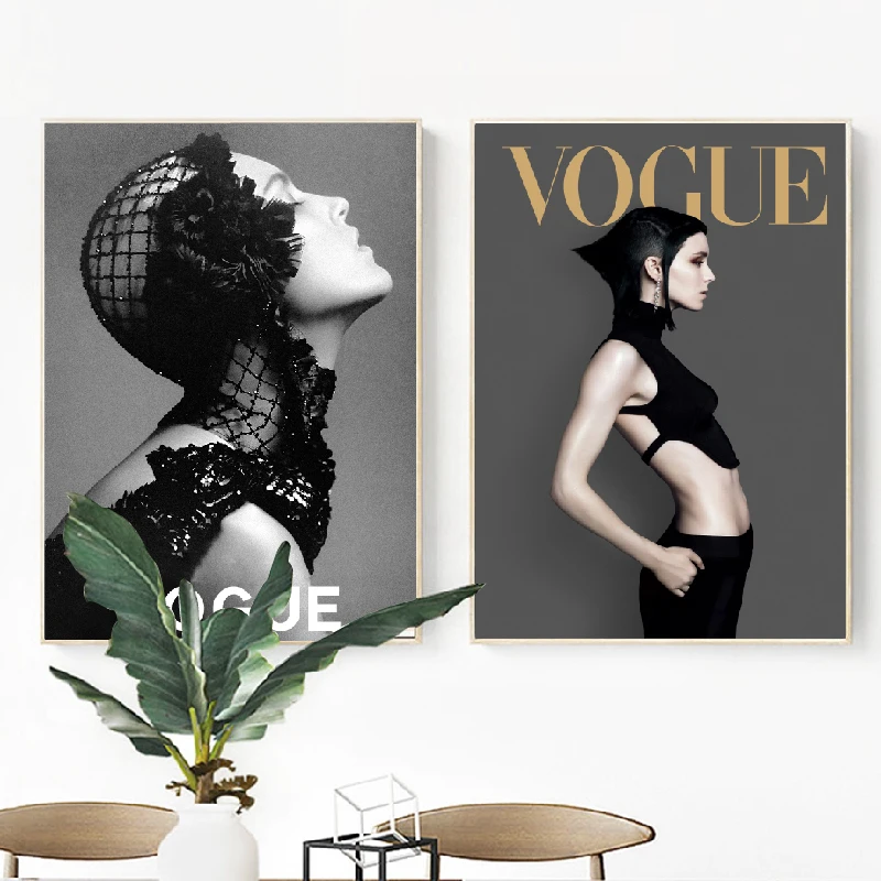 Cover Magazine Canvas Prints Home Decor