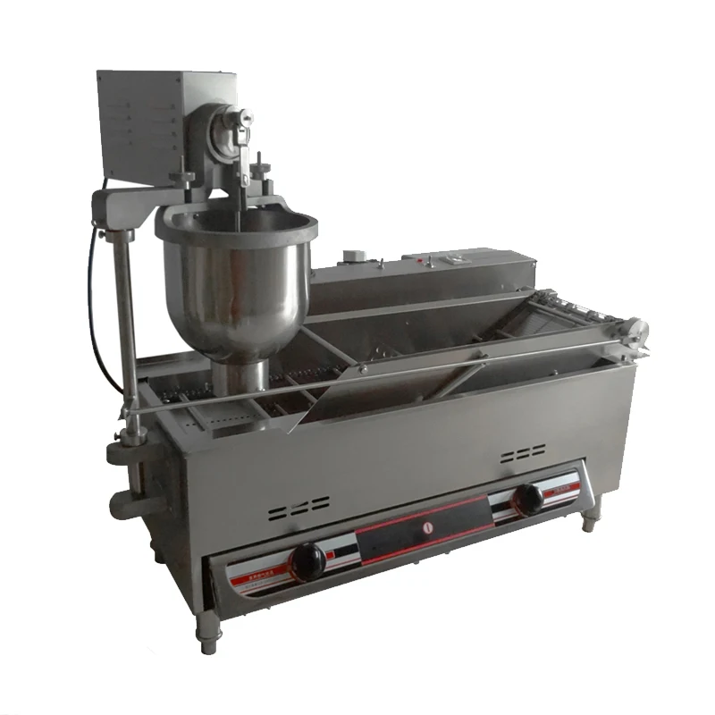 MARCHEF Gas Heated Automatic Donut Machine_Commercial Donut Maker_Donut