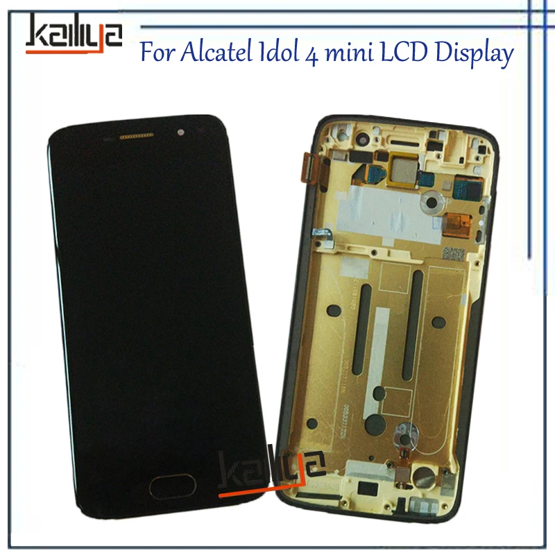4 7 дюймов для Alcatel Idol мини ЖК-дисплей + сенсорный экран дигитайзер сборка Замена