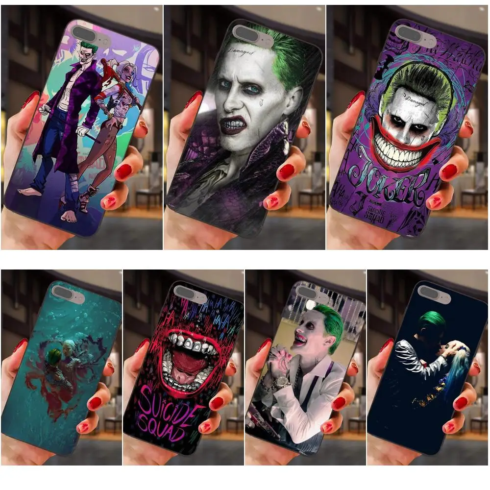 Тонкий чехол для телефона Harley Quinn Joker Skin Galaxy C5 C7 J1 J2 J3 J330 J5 J6 J7 J730 2017 Ace Core Duo Max Mini Plus