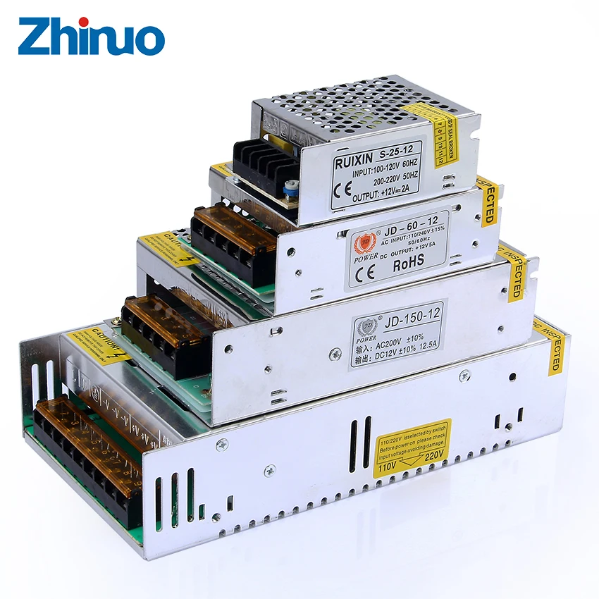 12 V светильник ing Transformer 110V 220V TO напряжение светодиодный адаптер драйвера полоса