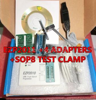 

Hot sale 2014 new EZP2011 + 4 adapters +IC clamp, update EZP 2010 programmer USB SPI Programmer