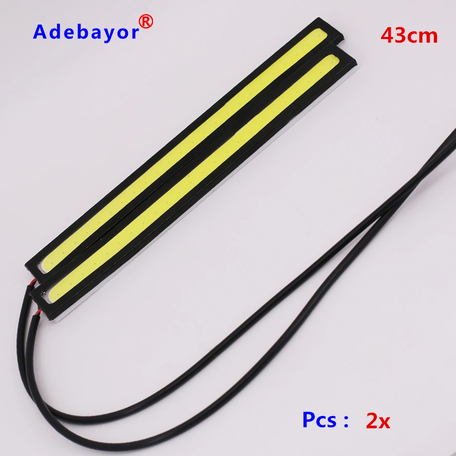 

10pcs/lot 14cm COB Car LED Daytime Running Light LED Car DRL lamp Fog Driving Light Super Bright blue ice blue white