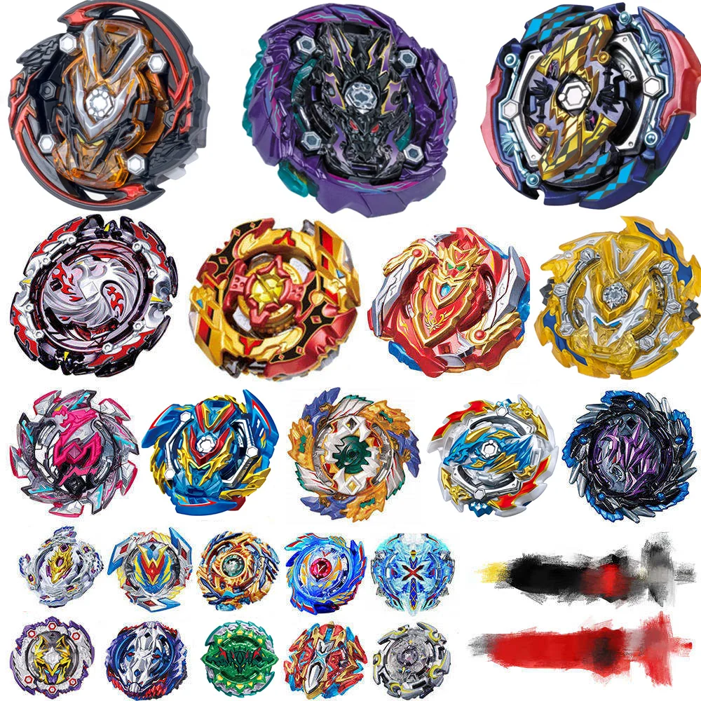 

Tops Launchers Beyblade metal fusion B-143 Burst GT Toys Arena Metal God Bayblade GT Spinning Top Bay Bey Blade Blades Toy