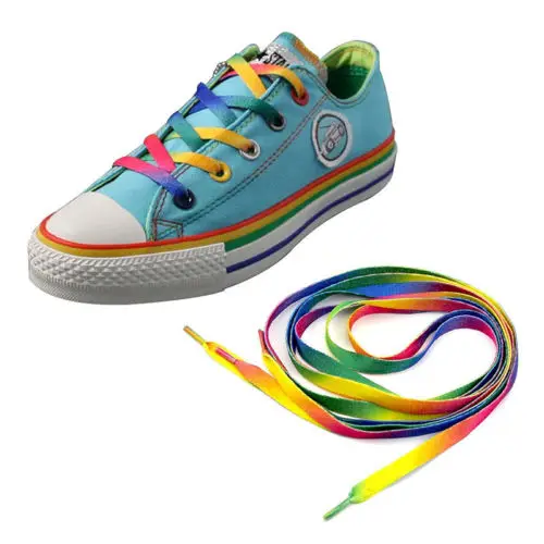 Online Buy Wholesale rainbow shoelaces from China rainbow shoelaces