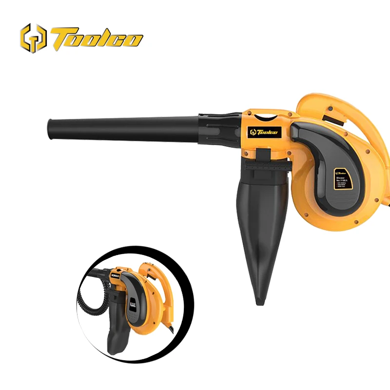 

Toolgo 1080W Electric Air Blower Vacuum Blowing Dust Collector Hand leaf Blower 2 in 1 Fan Computer Cleaner
