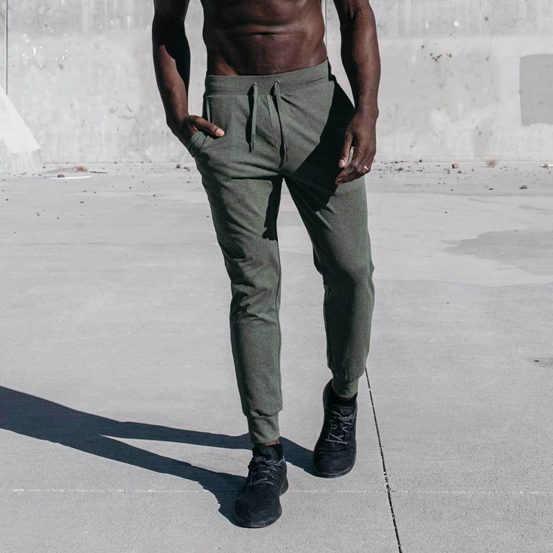 Casual Funny Print Letter Barbell Mens Pants Cotton Spring/Autumn Gray Men Joggers Sweatpants Plus Size Trouser Joggers Straight