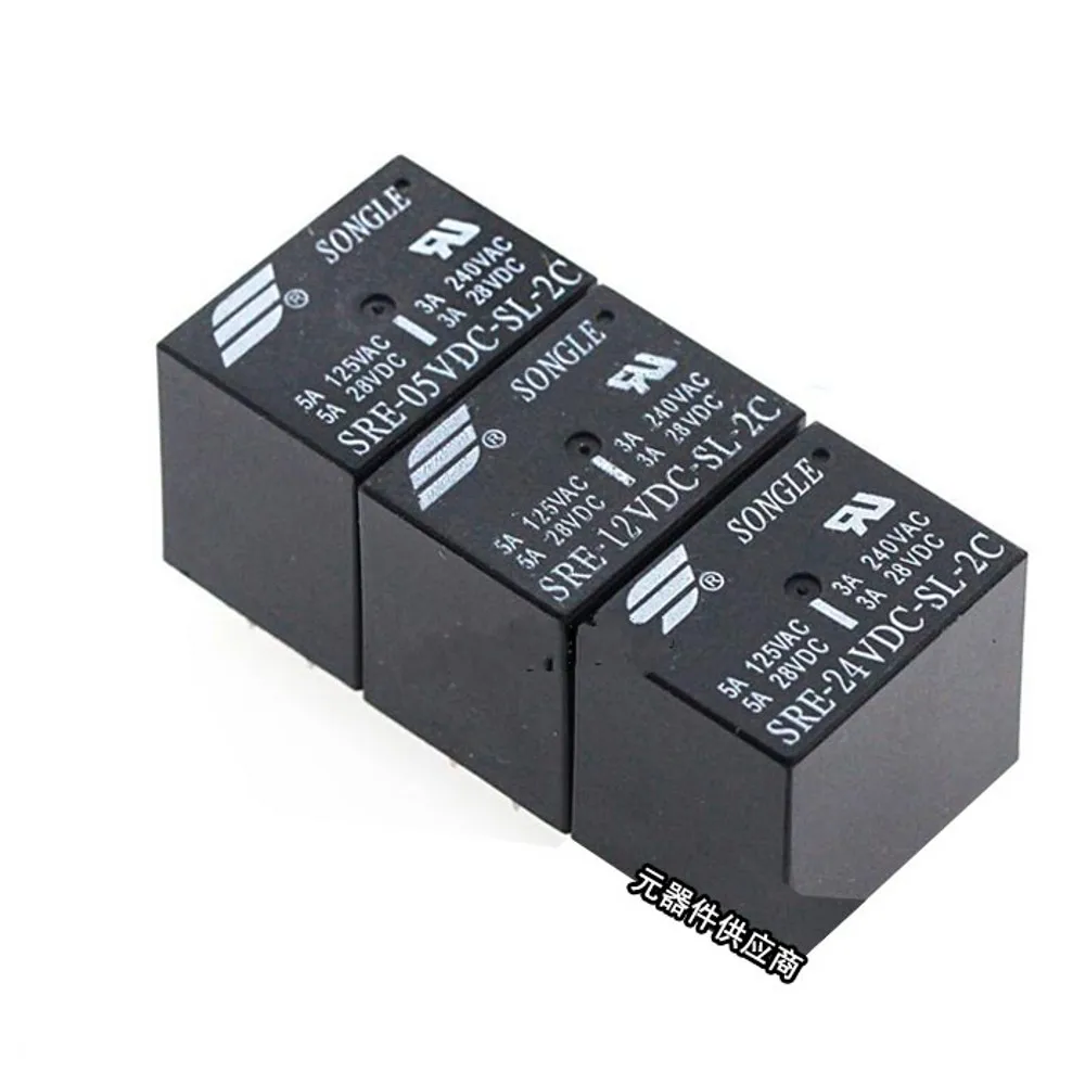 Реле мощности Φ 5V 12V 24V 3A 240V 8PIN реле оптовая цена 10 шт.|Реле| |