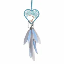 Висячие жизни Дерево Fengling бриллиантовое ожерелье декоративное зеркало заднего вида для авто висящий мечтатель Кристалл Fengling