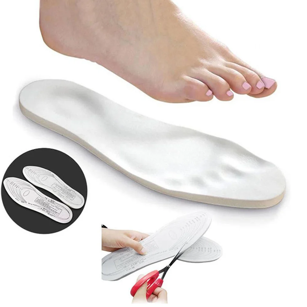

1 Pair Memory Insole Shoes Pad Breathable Memory Foam Sweat Absorbing Orthotic Arch Comfortable Athletic Insole Shock Sport