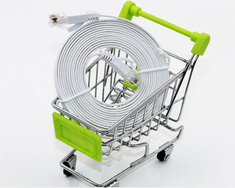 

6 types of flat network cable cat6 Gigabit six kinds of finished products network jumper pure copper computer network cable c99