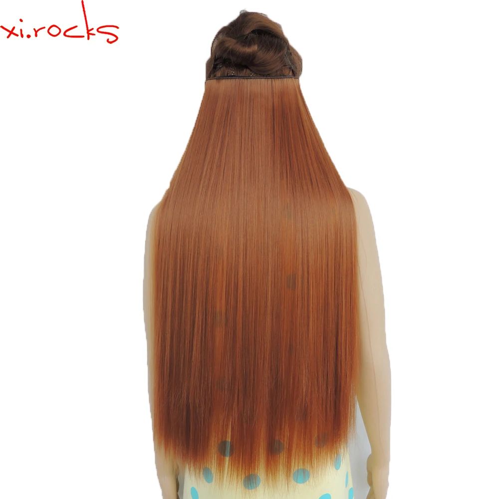 5 шт. Синтетические прямые клипсы для наращивания волос wjz12070/30J|clip in hair|clip hair