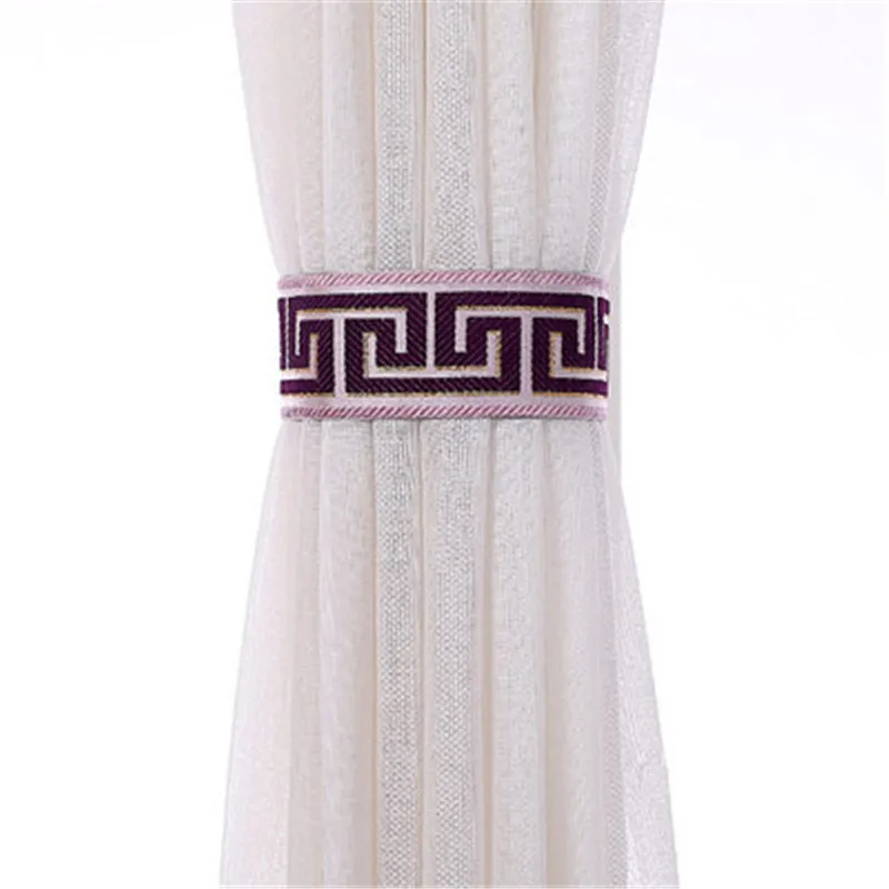 Curtain Tieback Curtain holder Chain Buckle Drapery Holdback Clip Holders Home Decor Curtain buckle blinds accessories  (6)