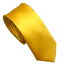 LAMMULIN мужские галстуки для костюма дизайн золотой желтый Одноцветный жаккардовый микрофибровая ткань шейный платок, тонкий галстук 6 см Cravat Gravatas