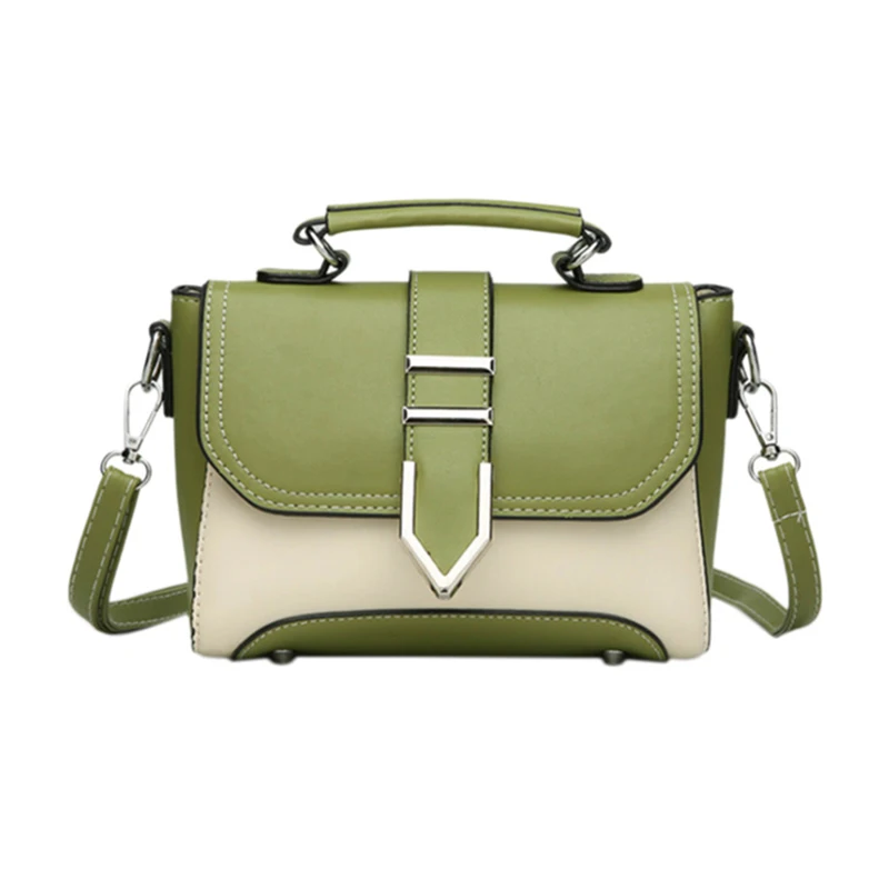 

LJL-Fashion Bags For Women Luxury Handbags Women Bags Designer Patchwork Colour Pu Leather Shoulder Messenger Bag Totes Should