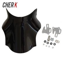Cherk мотоцикла черный лобовое стекло для Honda Hornet CB400 CB600 CB750 CB900 CB919 CB250 CB 400 600 750 900 919 250