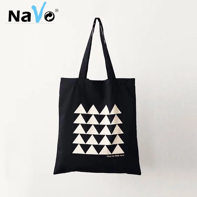 

Women Cotton Shopping Bag Female Canvas Cloth Shoulder Bag Environmental Storage Handbag Reusable Foldable Eco Grocery Totes