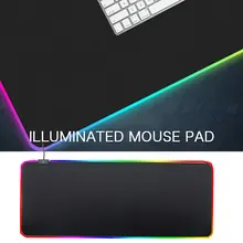 ПВХ коврик для мыши Коврик для мыши RGB коврик для мыши игровой очень большой подушка мышка с подсветкой Подушка очень большая коврик для мыши
