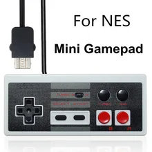 2 pcs For NES Classic Mini Edition Turbo Wired 1.8m Retro Gaming Controller Gamepad For Nintendo For Mini NES For Wii Game Pad