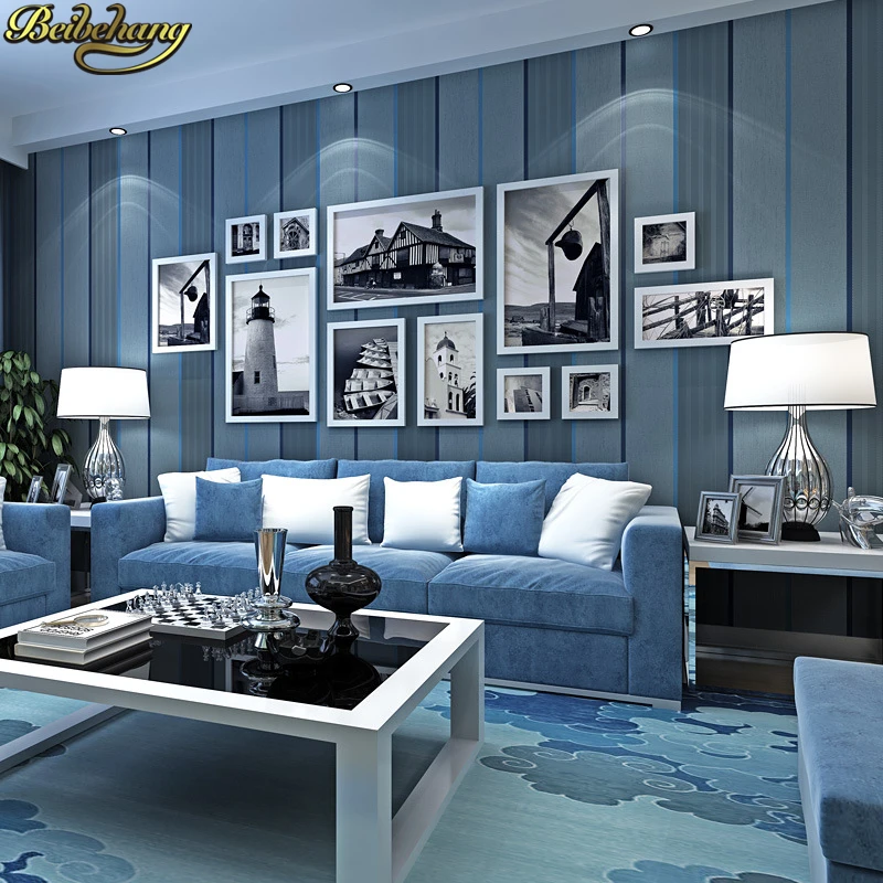 beibehang papel parede 3D Modern Minimalist Wallpaper Striped Wallpaper Living Room Plain stripes wallpapers ceiling wall paper