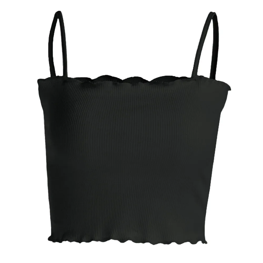 

FLV 2019 Sexy Women's Sleeveless Summer Off Shoulder Strappy Tank Tops Blouse Free Shipping D5