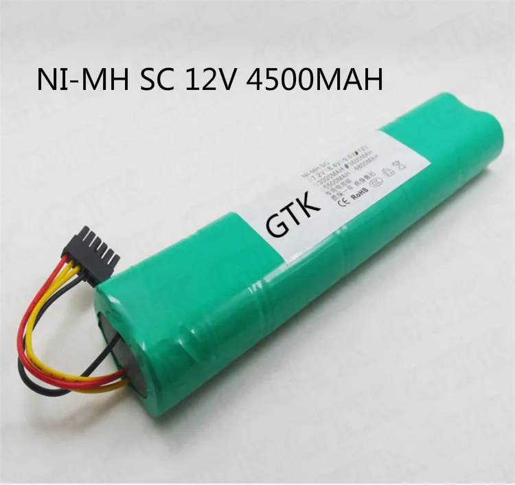 12 V 4500 mAh блок аккумуляторов nimh 12 v никель-металл-гидридного Батарея замена Аккумулятор SC для умный электронный уборочная машина очиститель