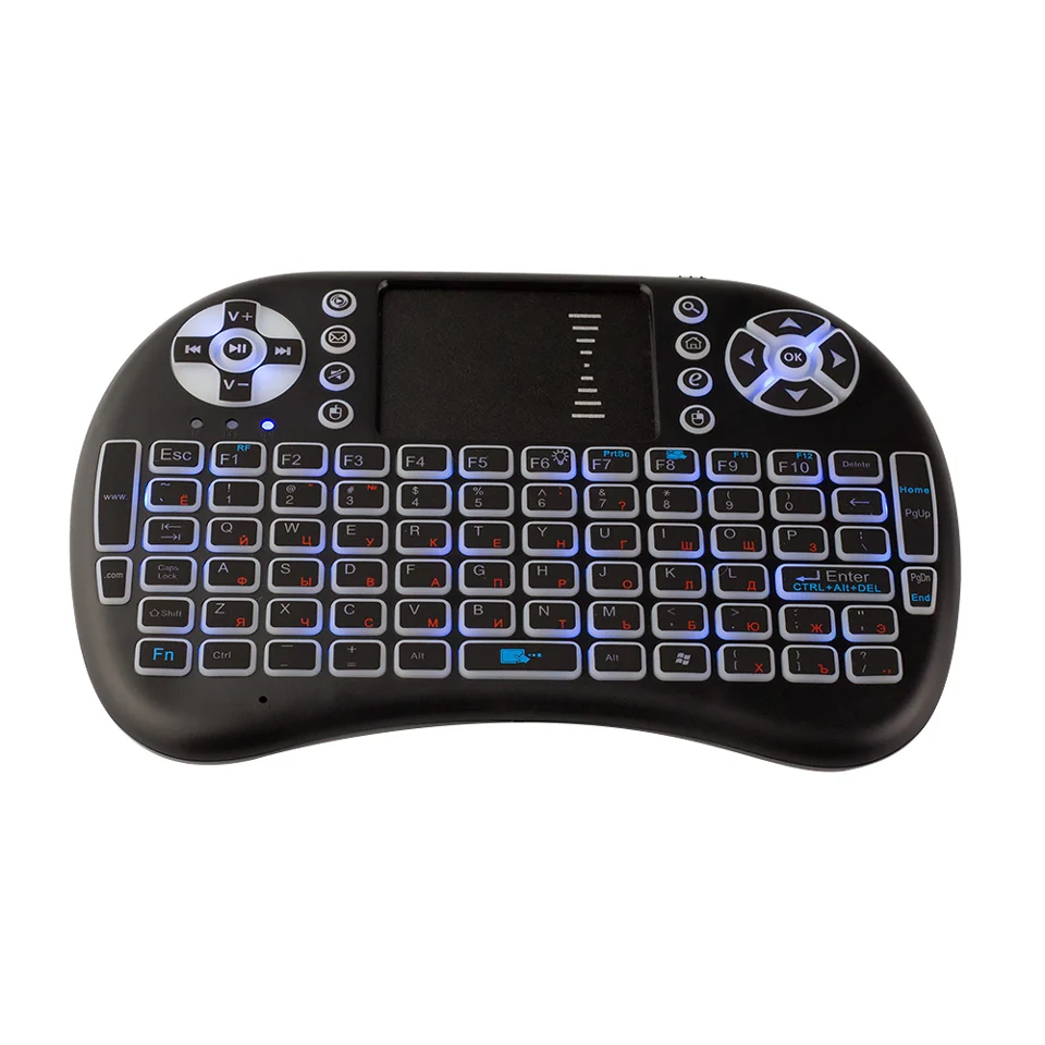 Dalletektv I8 Wireless Keyboard 2.4GHz Backlit French Russian Endlish version mini Keyboard for Android TV Box I8 mini Keyboard (13)