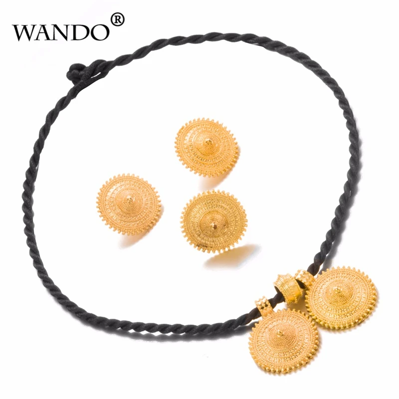 WANDO-et-ope-Color-oro-conjunto-de-joyas-Francia-Eritrea-colgante-grande-gratuito-anillo-de-tama (5)