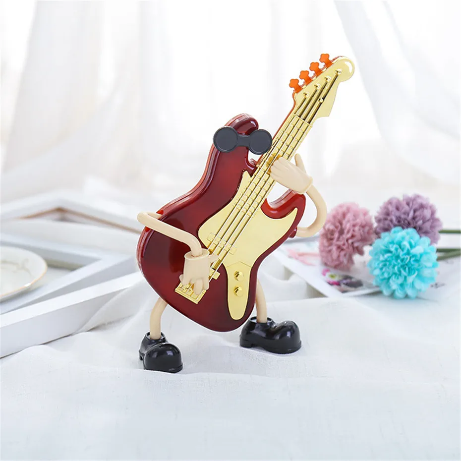 Cello Guitar Cartoon Music Box Home Decoration Gift For Girl Friend Daughter Children's Day Christmas Luxury Cute Model (8)