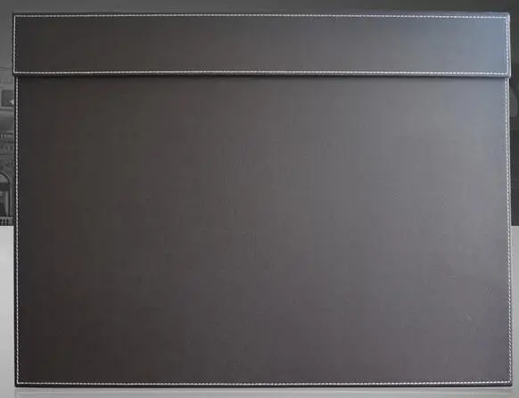

High-end fashion business PU leather case large-class writing tablet pad office desk mat