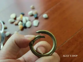 

1 inch Bag parts, Bag hardware accessories Handbag solid Ring Buckle belt parts Metal ring Spring Ring