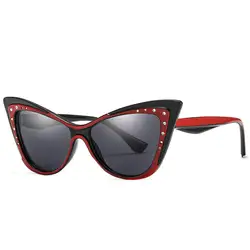 Новый стиль модный дизайн Для женщин "кошачий глаз" Винтаж женские элегантные солнцезащитные очки UV400 очки Gafas Óculos de sol
