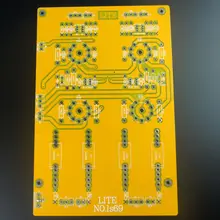 Горячая распродажа 1 шт полный-LS69 баланс трубки предварительного усилителя PCB пустая плата 6922x4
