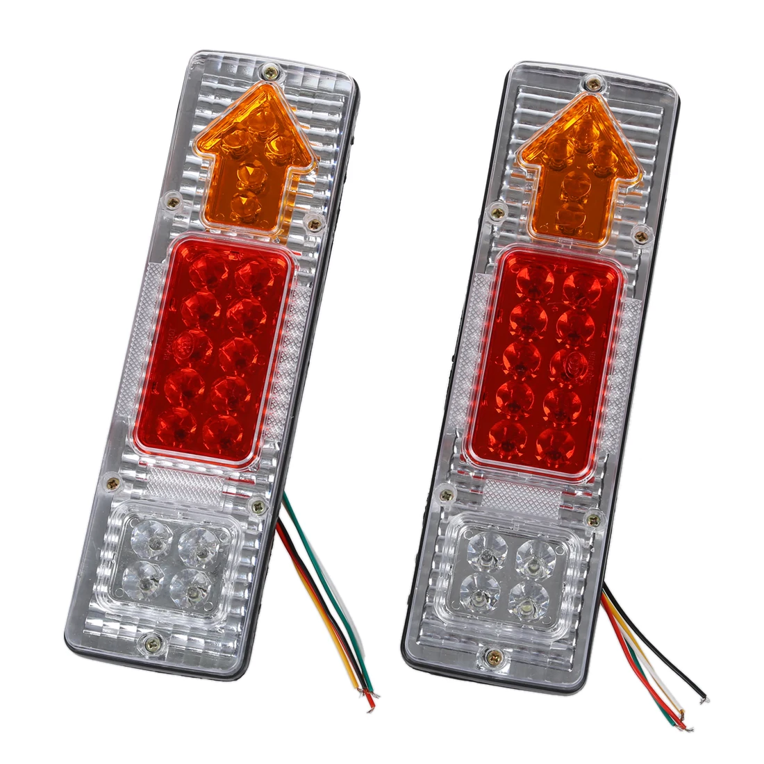 

2X 12V 19 Led Truck Trailer Caravan Rear Tail Stop Reverse Indicator Light Lamp