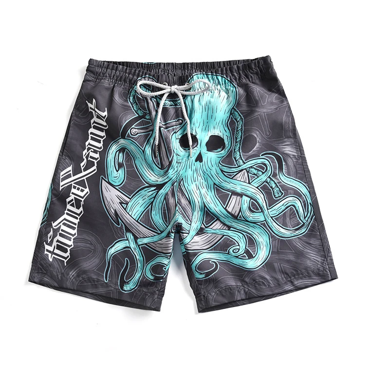 

hot sell Sexy Couple Swimsuit women Mens Printed Beach sports running Shorts Plus Size 2019 Quick drying Swim Trunks Swimwear