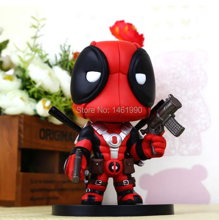 

X Men Superhero Deadpool/Wade Wilson Weapon X Cute Version PVC Figure Toys New In Original Box