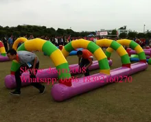 2016 factory customized PVC inflatable fun game /inflatable sports for student entertainment