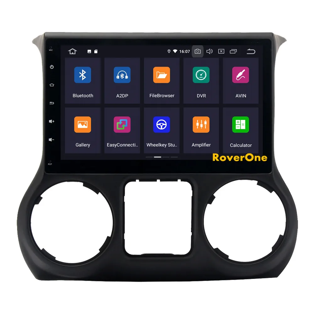 Flash Deal RoverOne For Jeep Wrangler 2011 - 2016 Android 9.0 Autoradio Car Multimedia Player Radio GPS Navigation Head Unit NO DVD 7