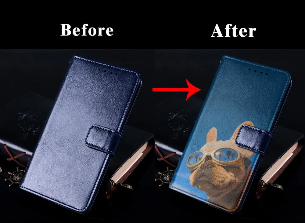 JOOKI кошелек чехол для zte Blade L8 Чехол книжка телефона из искусственной кожи своими