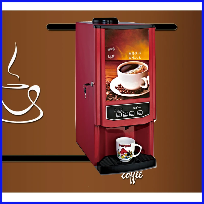 Commercial fully automatic instant tea coffee machine juice making