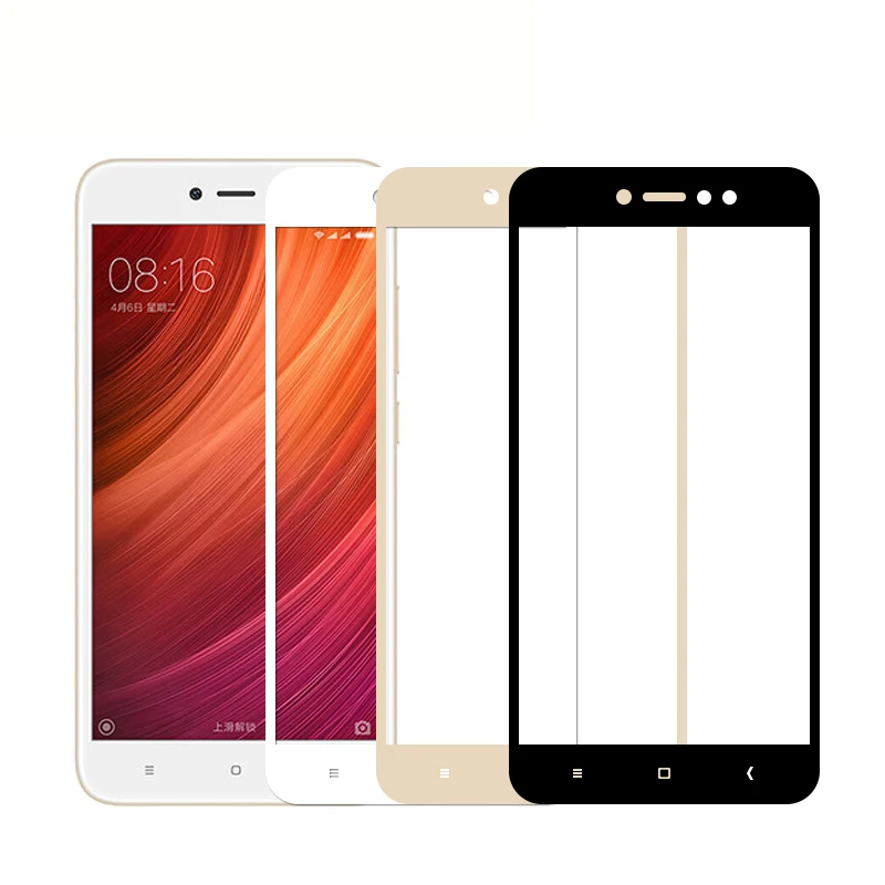 Полное покрытие из закаленного стекла для Xiaomi Redmi Примечание 5A Pro Prime MDG6 S MDE6