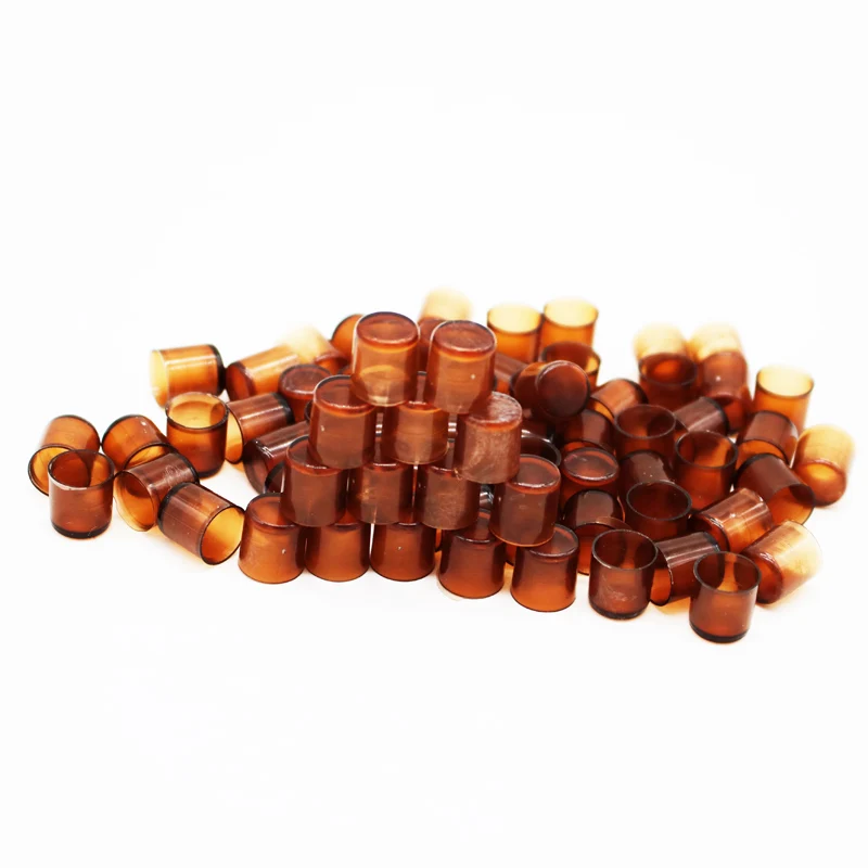 Beekeeping Tools 120 pcs Queen Bee Feeding Cell Cups Brown Bee Cages